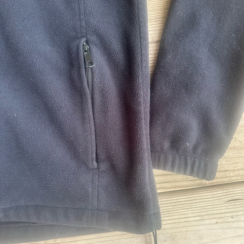 Columbia Black Full Zip performance Fleece Jacket - Picture 4 of 8
